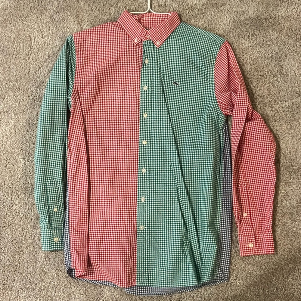 Vineyard vines Christmas button down